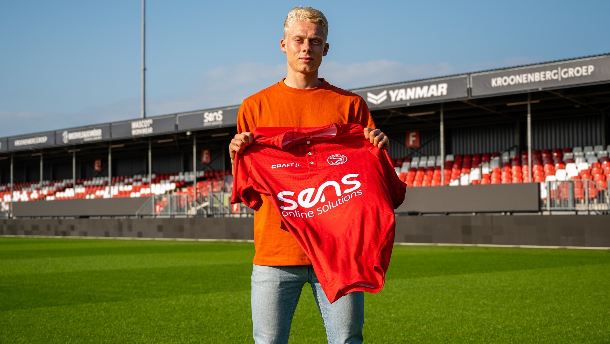 Voetballer Thomas Poll van VV Eenrum tot de eredivisie; “Ik maak heel veel mooie dingen mee”