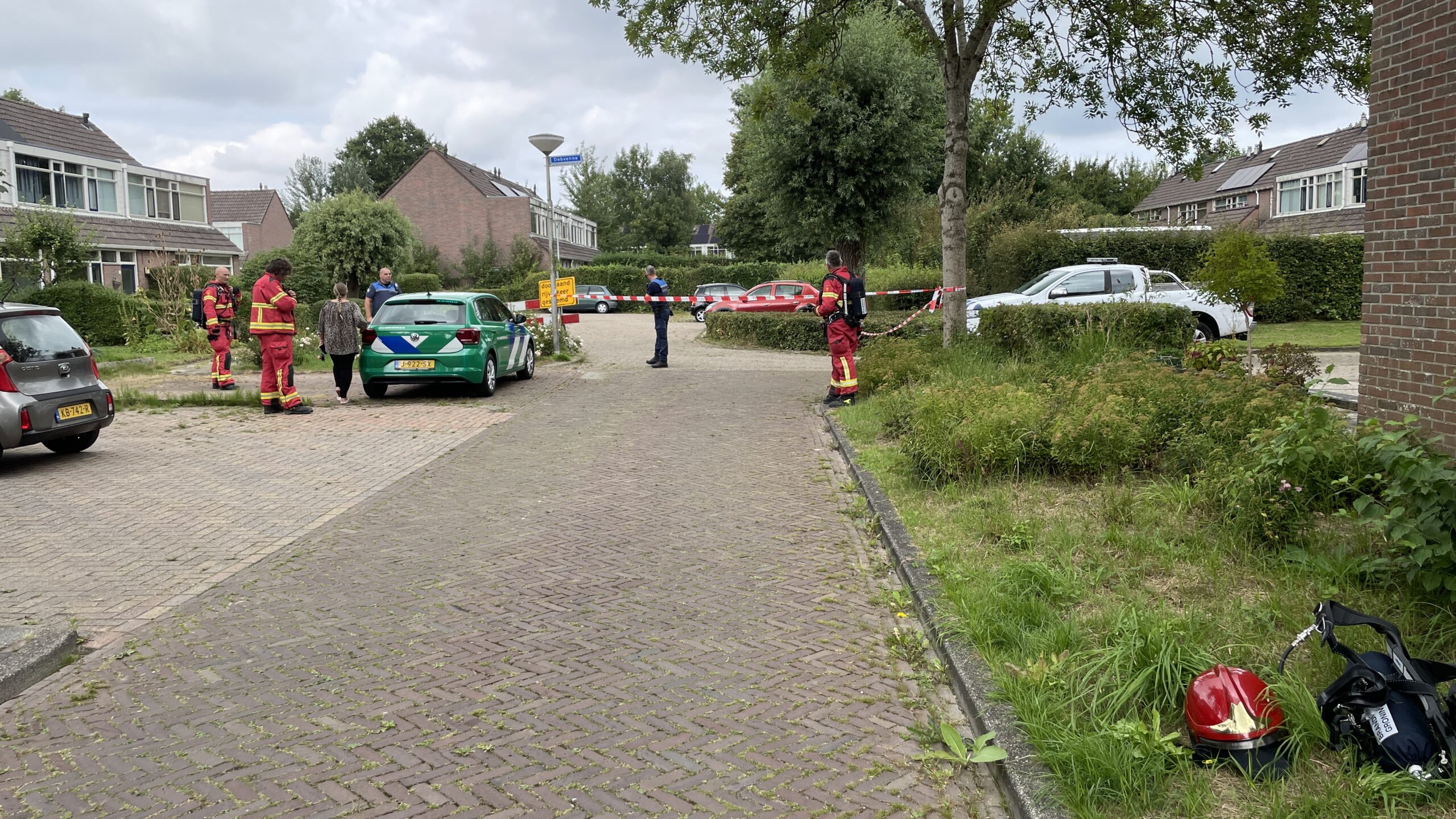Gaslek in Winsum: woningen ontruimd (update: het lek is gedicht)