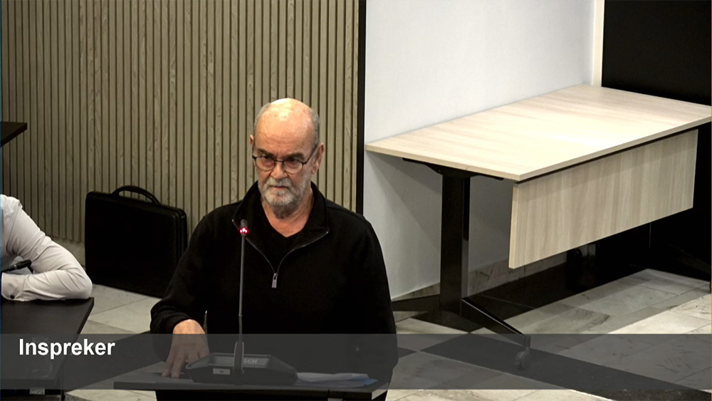 Inspreker Jan Wierenga: ‘Er ligt nu een opening en de deur staat op een kier’