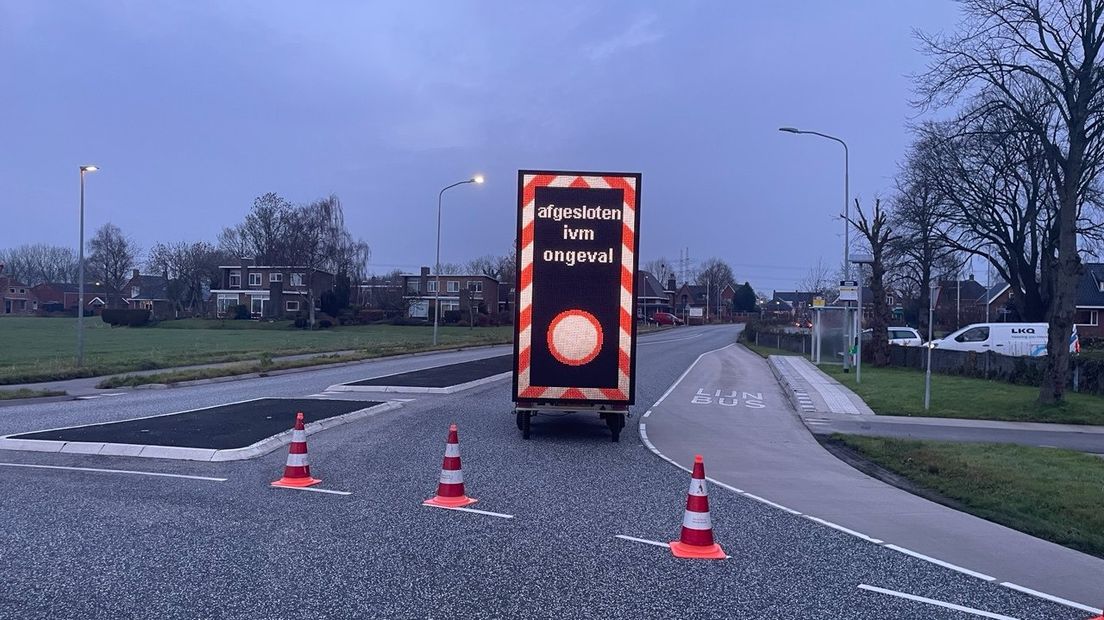 Provinciale weg tussen Winsum en de stad is weer open