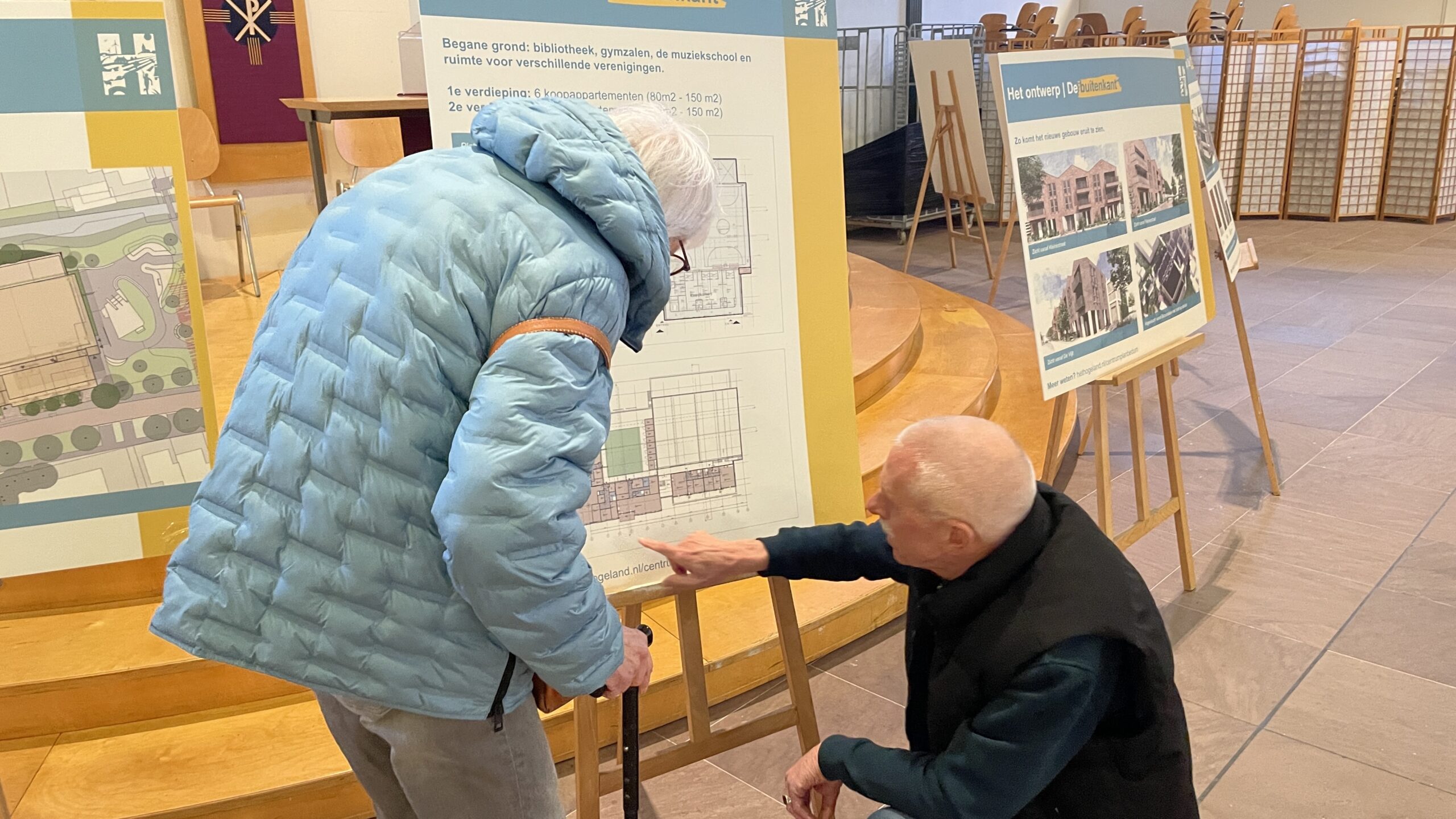 Inwoners Bedum krijgen uitleg over centrumplan: ‘Mooi, maar waar gaan we parkeren?’