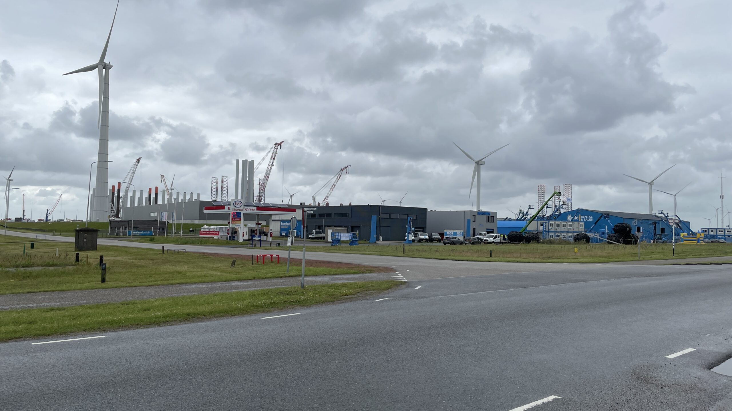 De Eemshaven © Omroep Het Hogeland/Eemsdelta